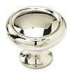 Schaub and Company Traditional Design Series 1-1/4" (32mm) Cabinet Knob (Polished Nickel)