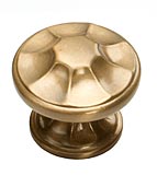 Schaub and Company Empire Series 1-3/8" (35mm) Cabinet Knob (Brushed Bronze)