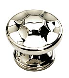 Schaub and Company Empire Series 1-3/8" (35mm) Cabinet Knob (Polished Nickel)