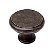 Smith Woodworks 1-3/16" (30mm) Hammered Iron Cabinet Knob (Blackened Pewter)