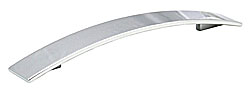 TopEx 6-5/16" (160mm) Center-to-Center Bow Shaped Cabinet Pull (Polished Chrome)