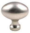 Rusticware Wesware Crescent 1-3/8" (35mm) Egg Cabinet Knob (Satin Nickel)