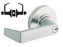 Schlage D-Series Rhodes Institution Lock (Satin Chrome)
