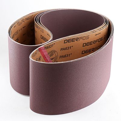 Uneeda PA631 6" (152mm) x 89" (2261mm) Aluminum Oxide Cloth Sanding Belts
