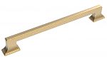 Belwith-Keeler Brownstone 12" (305mm) Center-to-Center Appliance Pull (Brushed Golden Brass)