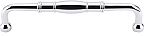 Top Knobs 7" (178mm) Center-to-Center Normandy Appliance Door Pull (Polished Chrome)