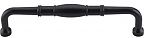 Top Knobs 7" (178mm) Center-to-Center Normandy Appliance Door Pull (Patina Black)