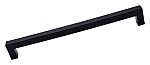 Top Knobs 12" (305mm) Center-to-Center Square Appliance Door Pull (Flat Black)