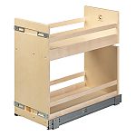 Century Cascade 10-3/8" (264mm) Wide Short Height Base Organizer w/Soft-Close (Birch)