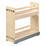 Century Cascade 7-3/8" (187mm) Wide Short Height Base Organizer w/Soft-Close (Birch)