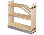 Century 7-1/2" Wide Pullout Cookie Tray Organizer w/Soft-Close (Maple)