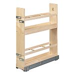 Century Signature 5-3/8" (137mm) Wide Oil & Vinegar Pullout Base Organizer w/Soft-Close (Maple)