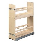 Century Signature 7-3/8" (187mm) Wide Oil & Vinegar Pullout Base Organizer w/Soft-Close (Maple)