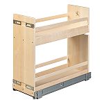 Century Signature 8-3/8" (213mm) Wide Short Height Base Organizer w/Soft-Close (Maple)