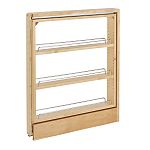 Rev-A-Shelf  3" Natural Maple (3) Shelf Pullout Organizer for 6" Base Cabinets