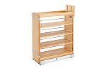 Rev-A-Shelf 8" Pullout Wood Base Cabinet Organizer w/ BLUMOTION Soft-Close Slides and SERVO-DRIVE