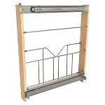 Rev-A-Shelf Wood 3" (76mm) Wide Tray Holder Sidekick for 448-BCSC Series