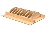 Rev-A-Shelf Adjustable Deep Drawer Insert for 30" - 36" Base Cabinet Drawer
