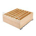 Rev-A-Shelf 20" (508mm) Wood Base Cabinet Pullout Casserole Dish w/ Soft-Close