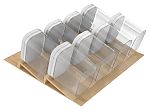 Rev-A-Shelf Maple OXO Drawer Insert Organizer for 24” Base Cabinet Deep Drawers