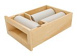 Rev-A-Shelf Natural Maple Paper Towel Drawer System w/o Slides for 18" Base Cabinets