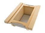Rev-A-Shelf Natural Maple/Stainless-Steel Produce Basket for 15” Base Cabinets