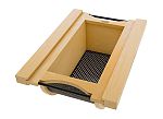 Rev-A-Shelf Natural Maple/Black Produce Basket for 15” Base Cabinets
