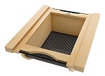 Rev-A-Shelf Natural Maple/Black Produce Basket for 18” Base Cabinets