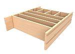 Rev-A-Shelf Wood Deep Drawer Divider Insert For 27"-30" Base Cabinets