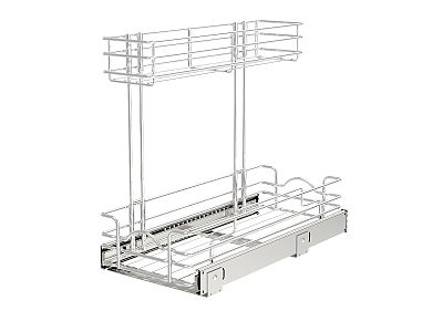Rev-A-Shelf Two-Tier Undersink Steel Wire Pullout Container