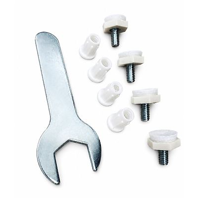 Rev-A-Shelf Adjustable Rub Bushing Kit for 447/448 Spacer Kit for Face Frame Applications