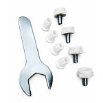 Rev-A-Shelf Adjustable Rub Bushing Kit for 447/448 Spacer Kit for Face Frame Applications