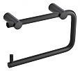 Cool Lines Black Opulence Toilet Paper Holder (Matte Black)