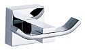 Cool Lines Modern Double Robe/Towel Hook (Polished Chrome)