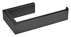 Cool Lines Black Opulence Toilet Tissue Holder (Matte Black)