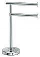 Gatco Latitude II 2-Arm Countertop Towel Holder (Polished Chrome)