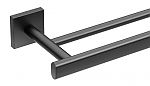 Gatco Elevate 24" (610mm) Double Towel Bar (Matte Black)