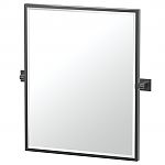 Gatco Elevate 20-1/2" (521mm) x 25" (635mm) Rectangle Framed Beveled Mirror (Matte Black)