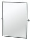 Gatco Glam 27-5/8" (702mm) x 32-1/2" (826mm) Large Rectangular Framed Beveled Mirror (Polished Chrome)