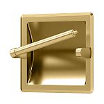 Gatco Recessed Pivoting Tissue Holder (Brushed Brass)
