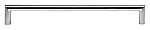 Linnea Zurich 18-1/2" (470mm) Towel Bar - EACH (Satin Stainless Steel)
