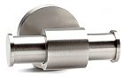 CLOSEOUT SPECIAL! - R. Christensen Pipe Dreams 3-5/16" (84mm) Robe Hook (Brushed Nickel)