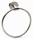 CLOSEOUT SPECIAL! - R. Christensen Pipe Dreams 6-5/8" (168mm) Towel Ring (Brushed Nickel)