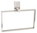CLOSEOUT SPECIAL! - R. Christensen Urban Edge 8-1/8" (206mm) Towel Ring (Brushed Nickel)