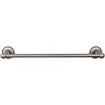 Top Knobs Edwardian Smooth Bath 30" (762mm) Center-to-Center Towel Bar (Antique Pewter)