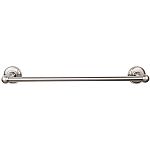 Top Knobs Edwardian Smooth Bath 30" (762mm) Center-to-Center Towel Bar (Brushed Satin Nickel)