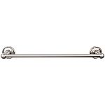 Top Knobs Edwardian Ribbon and Reed Bath 30" (762mm) Center-to-Center Towel Bar (Brushed Satin Nickel)