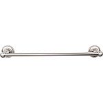 Top Knobs Edwardian Beaded Bath 18" (457mm) Center-to-Center Towel Bar (Brushed Satin Nickel)
