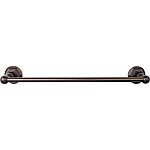Top Knobs Edwardian Hex Bath 18" (457mm) Center-to-Center Towel Bar (Oil Rubbed Bronze)