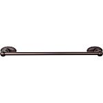 Top Knobs Edwardian Oval Bath 18" (457mm) Center-to-Center Towel Bar (Oil Rubbed Bronze)